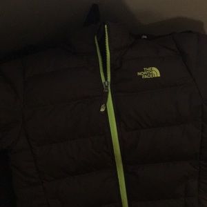 Boys 10/12 north face, no hood, EUC black